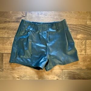 Lucky brand pleather shorts. Size 4.